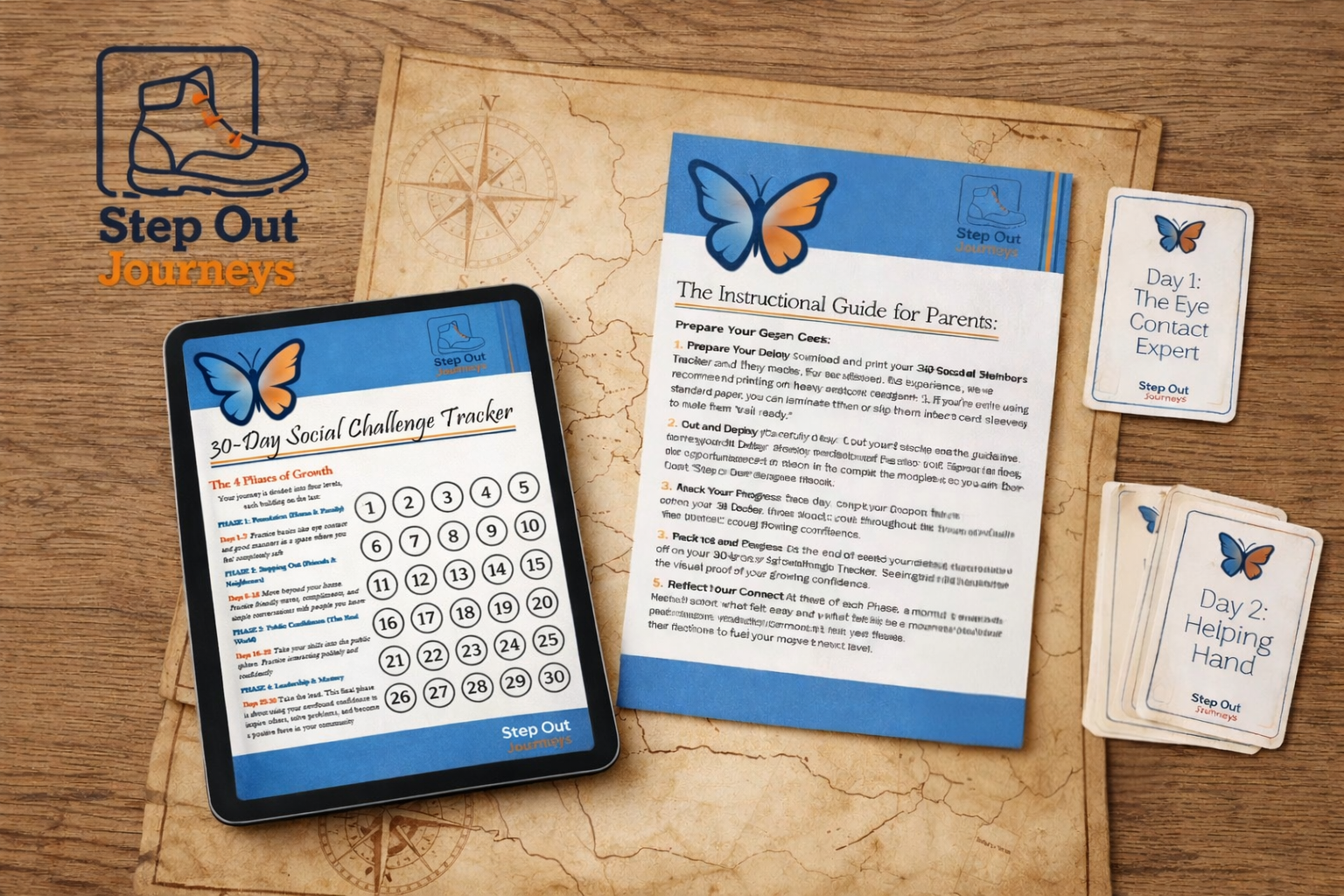 Social Butterfly 30-day challenge pack